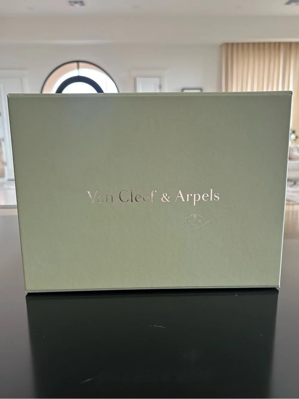 Van Cleef & Arpels Light Green Storage Box